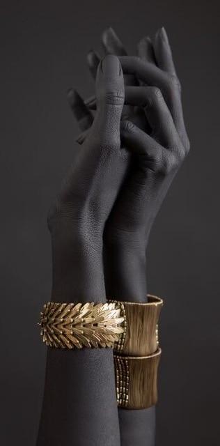 smartnliving Black Hands Holding Jewelry Canvas Art Posters