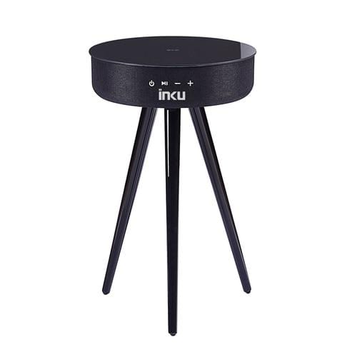 smartnliving Black SoundBound™ - Luxury Side Table with Surround Sound and Charging