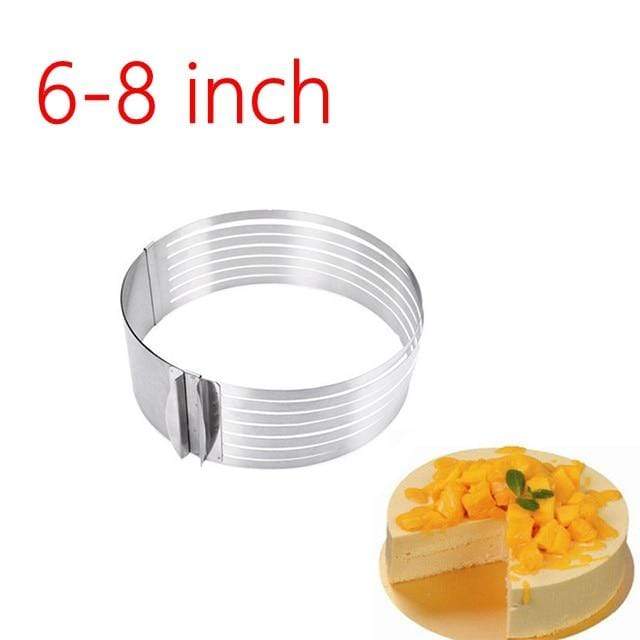 smartnliving CakeMagic - 6-8inch Adjustable Layered Cake Slicer