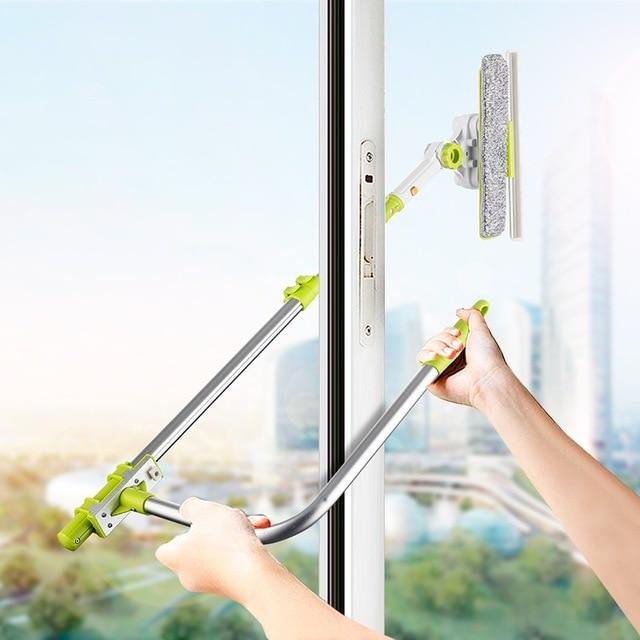 smartnliving DR-XS92 Windows2Clean - Microfiber Extendable Window Cleaner