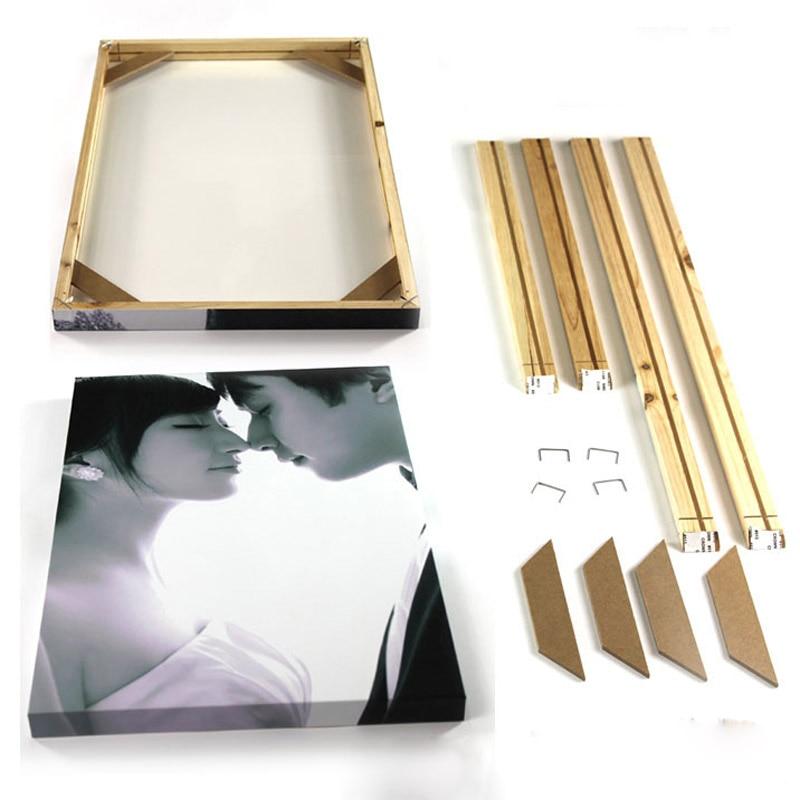 smartnliving EasyFrame - DIY Natural Wood Frame For Wall Art