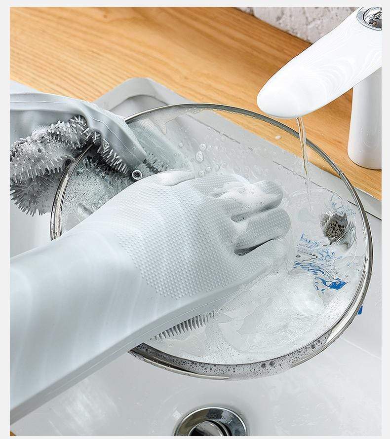 smartnliving Magic Silicone Dish Scrubber Gloves