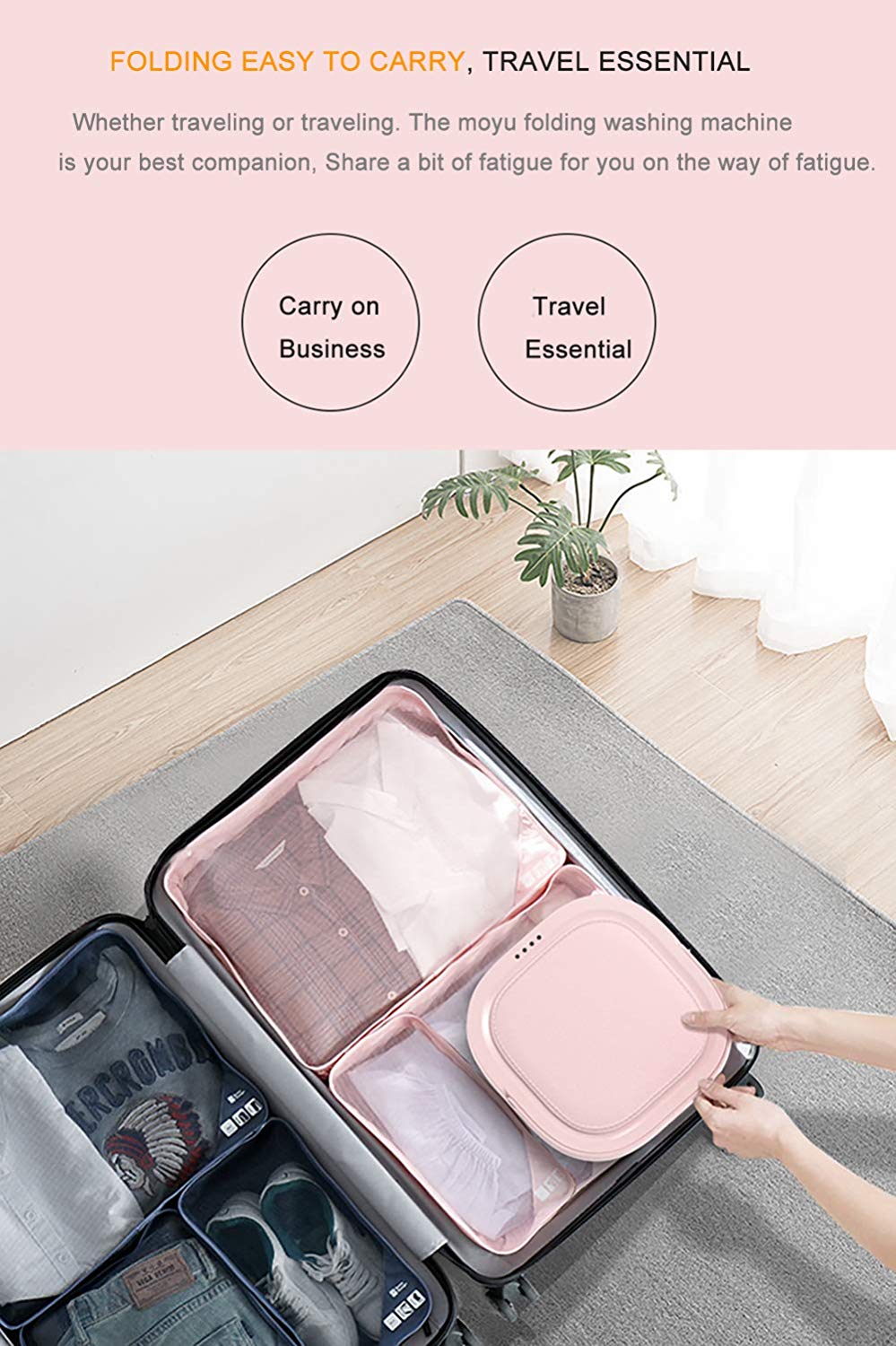 smartnliving Mini Portable Washing Machine