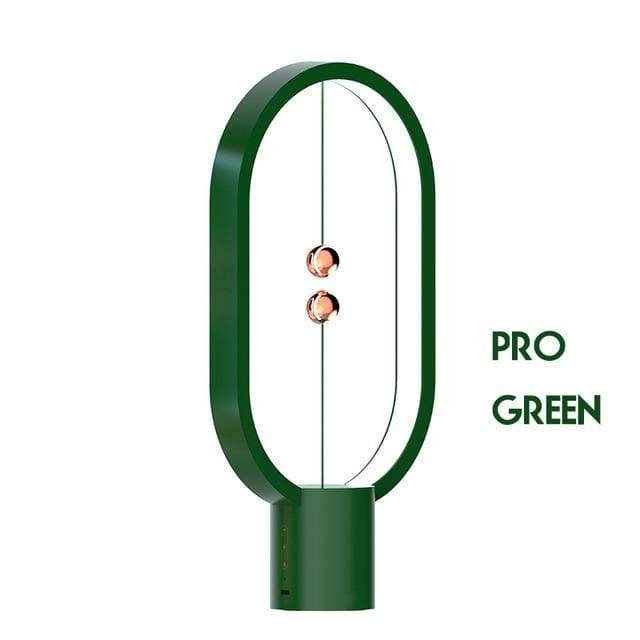 smartnliving PRO GREEN MagniLite - Magnetic Mid-Air Switch Table Lamp with Touch Dimming