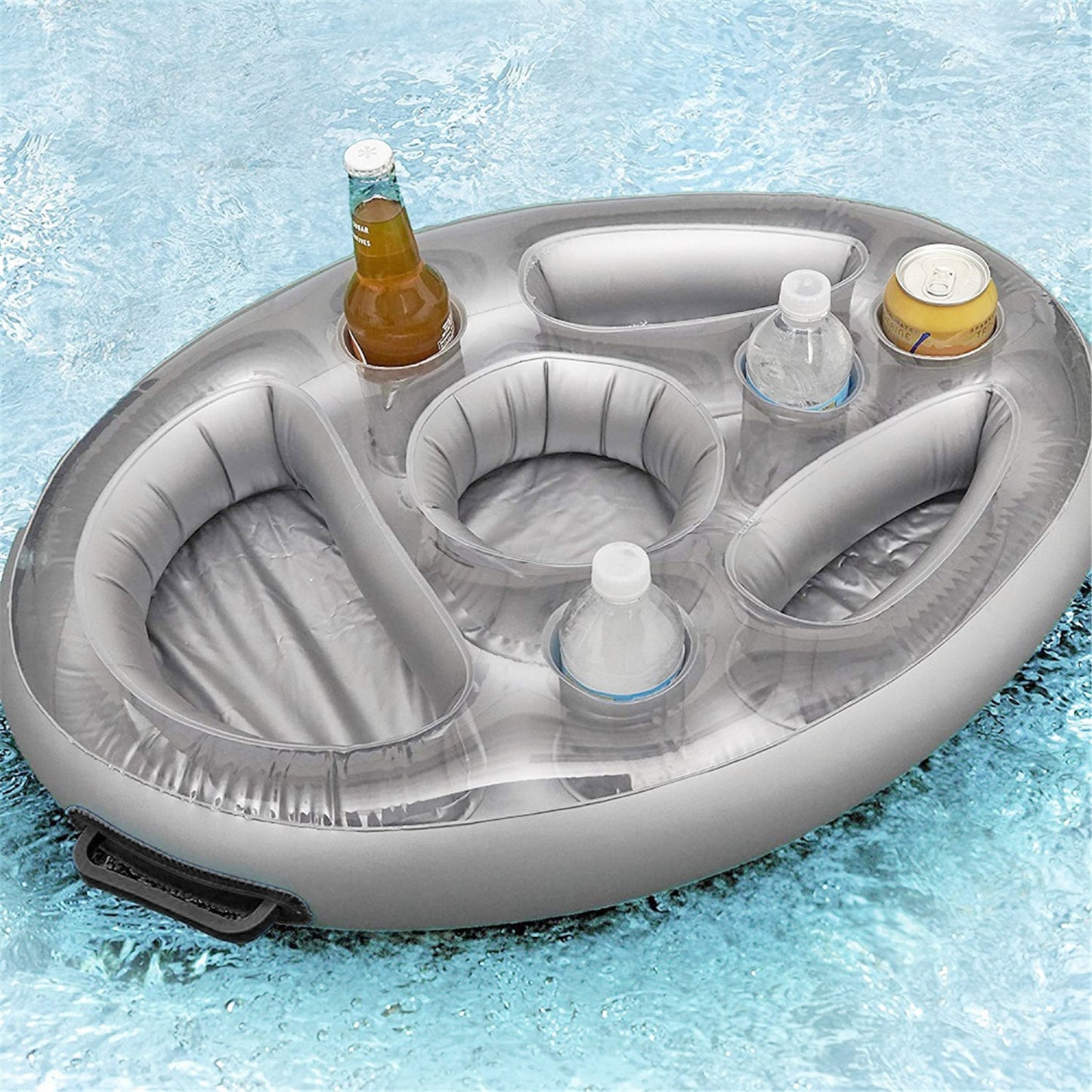 TrayFloater™ - Enjoy Drinks and Snacks While Floating