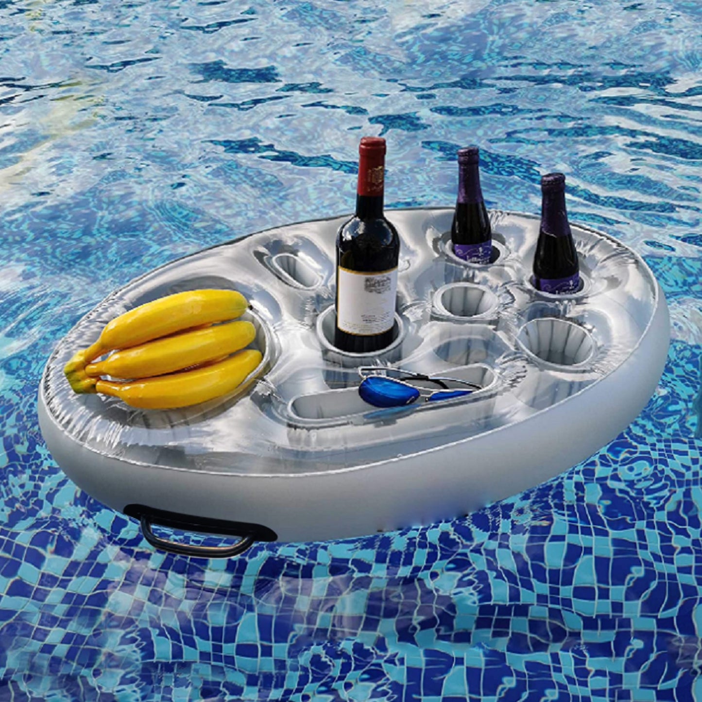 TrayFloater™ - Enjoy Drinks and Snacks While Floating