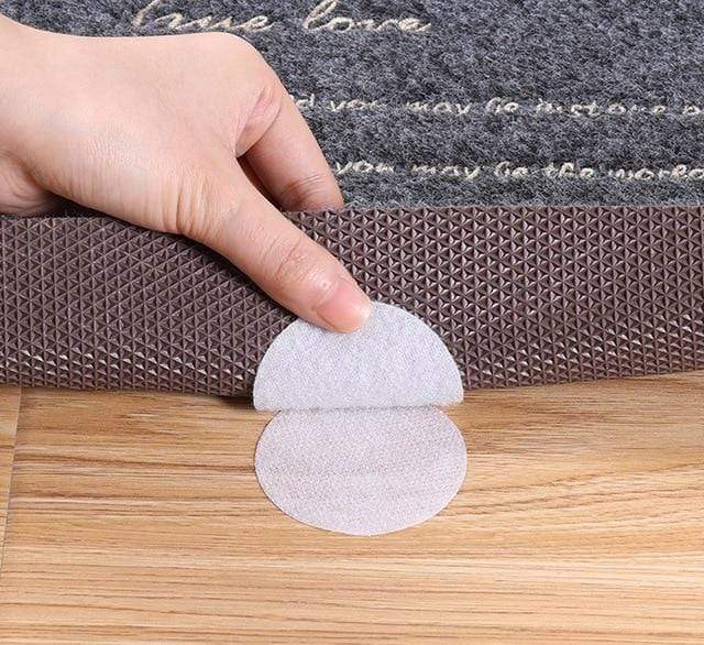 smartnliving 10pair / 6cm white StickyMaster - Anti-slip Easy Carpet, Seat Cushion Stickers