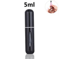 smartnliving 5ml black CarryNStyle - Mini Portable Refillable Perfume Spray Bottle