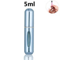 smartnliving 5ml blue CarryNStyle - Mini Portable Refillable Perfume Spray Bottle