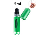 smartnliving 5ml Matte green CarryNStyle - Mini Portable Refillable Perfume Spray Bottle