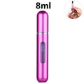 smartnliving 8ml rose red CarryNStyle - Mini Portable Refillable Perfume Spray Bottle