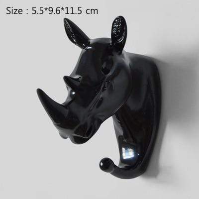 smartnliving Black-6 Animals-N-Style - Stylish Animal Hook Hanger
