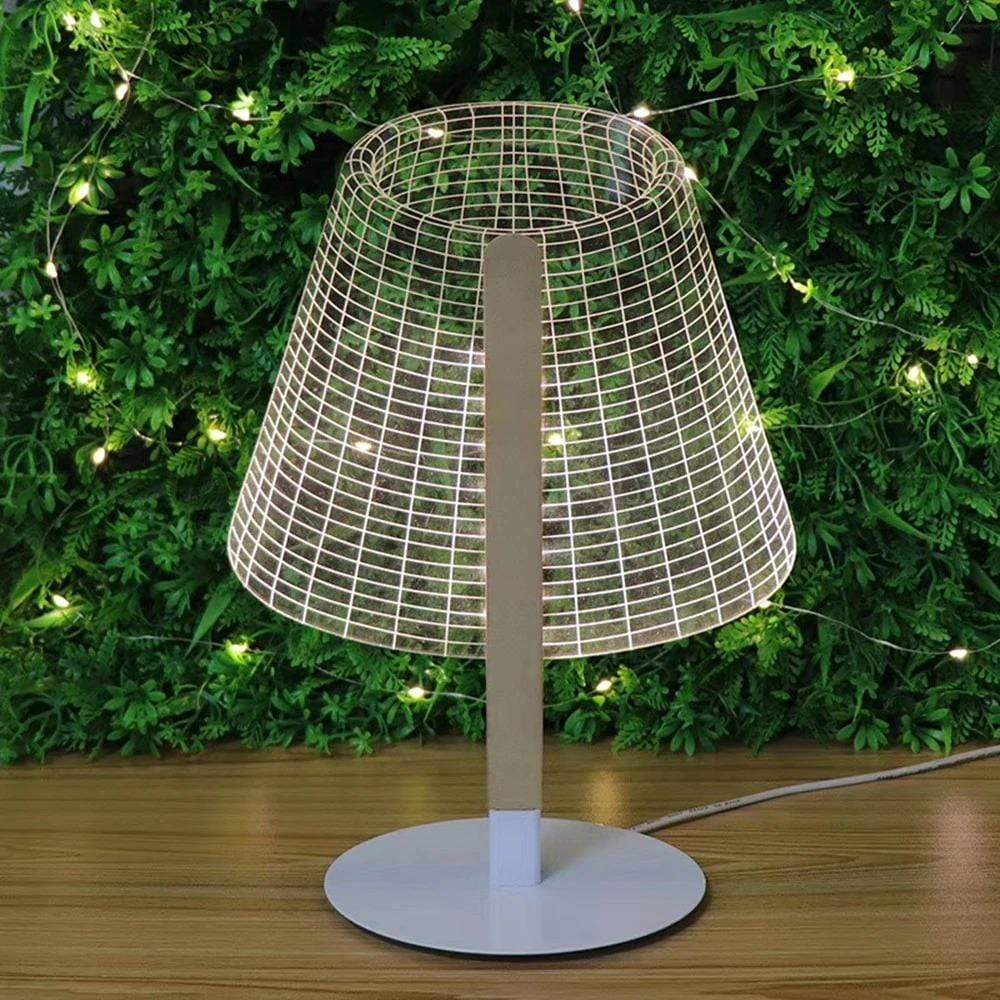 smartnliving Design A 3D Effect LED Decorative Desk Lamp