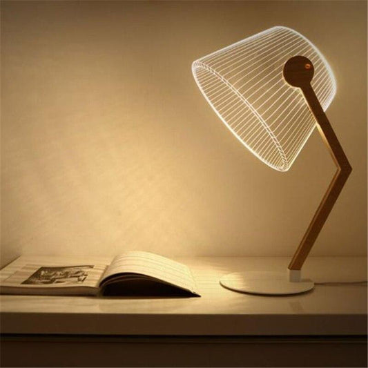 smartnliving Design B 3D Effect LED Decorative Desk Lamp