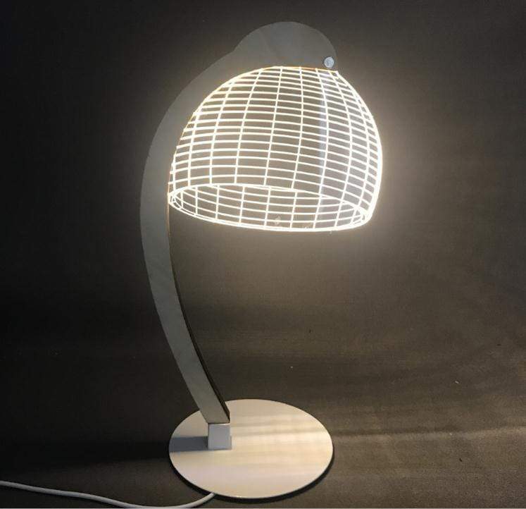 smartnliving Design C 3D Effect LED Decorative Desk Lamp