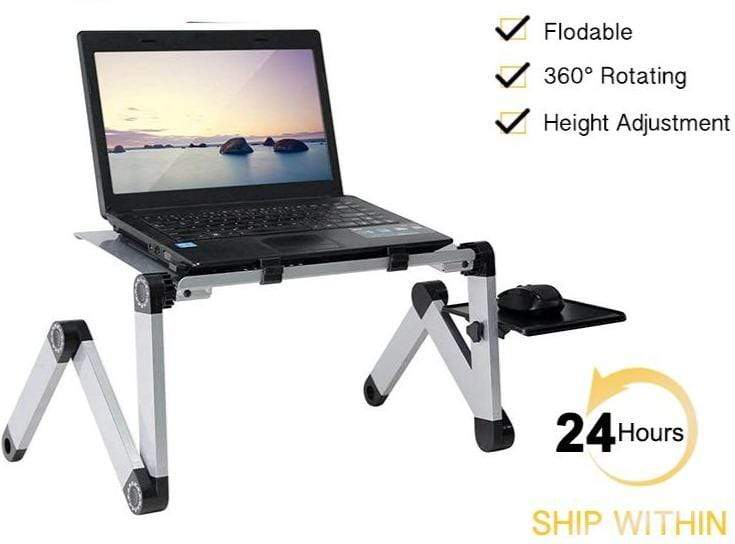 smartnliving Ergonomic Light-weight Adjustable Laptop Table