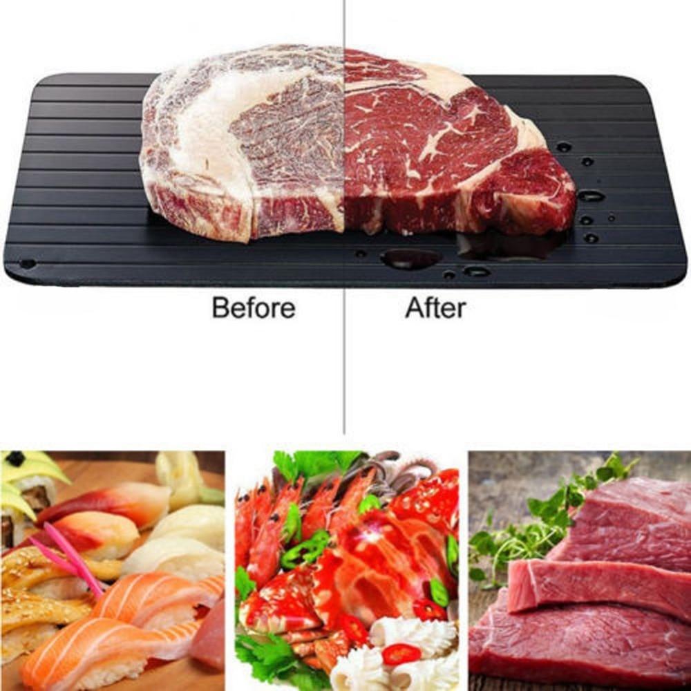 smartnliving Fast Defrosting Board Tray to thaw Frozen Food