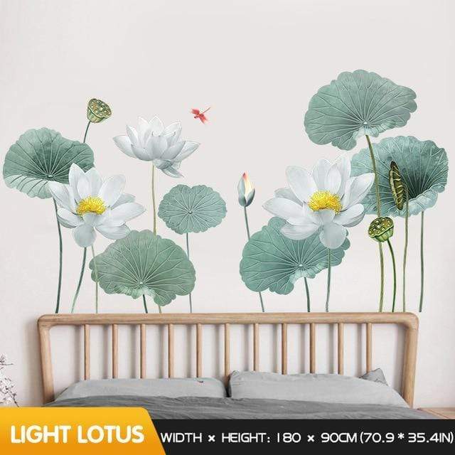 smartnliving Light lotus / China / Large WallCrafter - Unique Wall Art Design Made Easy
