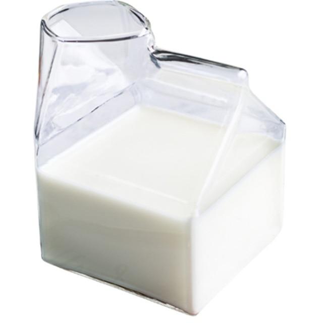 smartnliving milk MUG-U - Double Wall Glass Creative Mugs