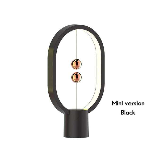 smartnliving MINI BLACK MagniLite - Magnetic Mid-Air Switch Table Lamp with Touch Dimming