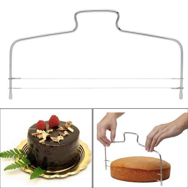 smartnliving slice Layerer CakeMagic - 6-8inch Adjustable Layered Cake Slicer