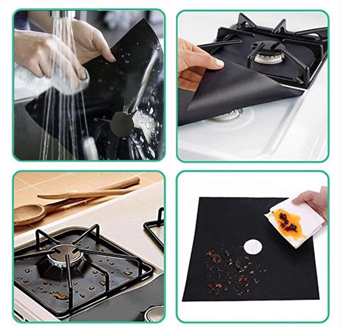 smartnliving StoveGuard - 4pcs/set Gas Stove Protector Cooker Cover