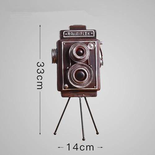 smartnliving Vertical Vintage Camera Model Decoration for home or office