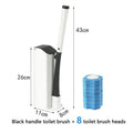 Vettalis Black toilet brush ToiletPodCleaner - Contactless Toilet Cleaning Experience